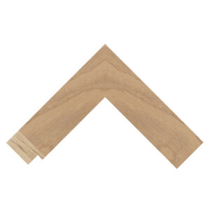 Raw Oak Flat Picture Frame