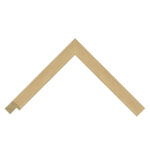 Raw Oak Flat Picture Frame