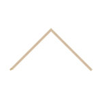 Raw Ash Flat Picture Frame