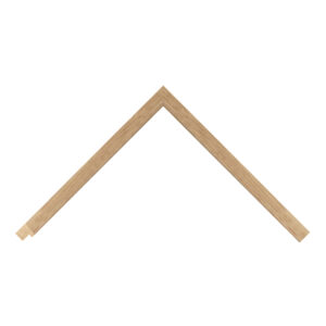 Raw Oak Flat Picture Frame