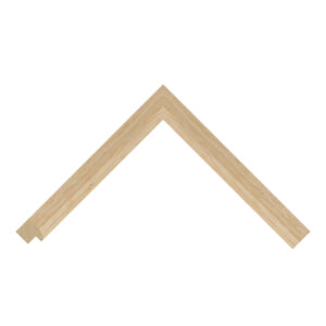 Raw Obeche Bevel Picture Frame