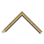 Gold Scoop Picture Frame