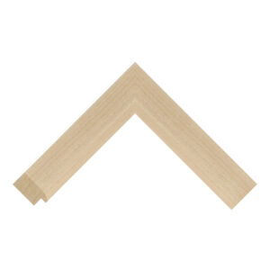 Raw Obeche Bevel Picture Frame
