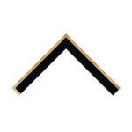Gold L Shape Flat Picture Frame