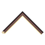and Gold Step Picture Frame