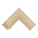 Raw Obeche Step Picture Frame