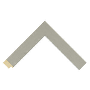 Pale Grey Open-Grain Flat Picture Frame