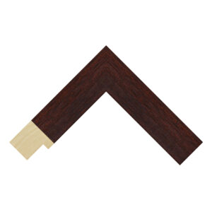 Walnut Open-Grain Flat Picture Frame
