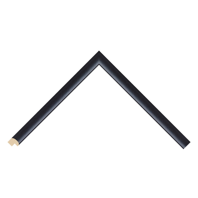 Black Open-Grain Cushion Picture Frame