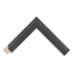 Dark Brown Open-Grain Step Picture Frame