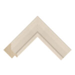 Cream Open-Grain Step Picture Frame