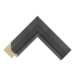 Dark Brown Open-Grain Step Picture Frame