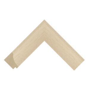 Raw Obeche Scoop Picture Frame