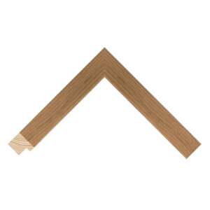 Oak Veneer Flat Picture Frame
