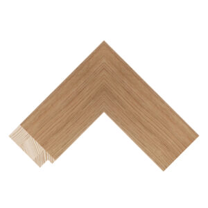 Oak Veneer Flat Picture Frame