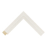 Whitewash Open-Grain Flat Picture Frame