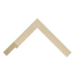 Raw Obeche Flat Picture Frame
