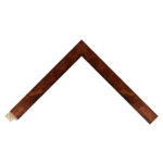 Gloss Walnut Veneer Flat Picture Frame