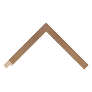 Oak Veneer Flat Picture Frame