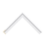White Oak L Shape Foil Flat Picture Frame