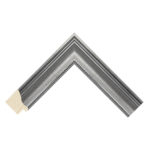 Silver Scoop Picture Frame
