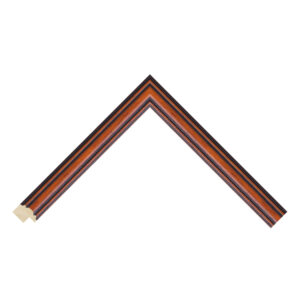 Brown Scoop Picture Frame