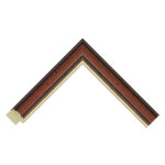 and Gold Scoop Picture Frame