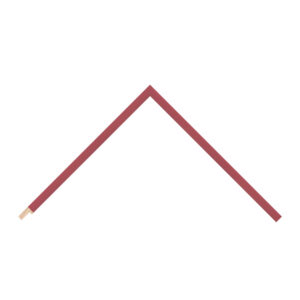 Dark Red Flat Picture Frame