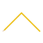 Yellow Flat Picture Frame