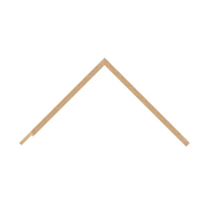 Raw Oak Box Picture Frame