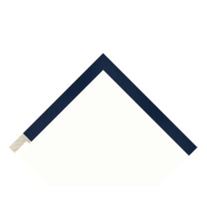 Blue Flat Picture Frame