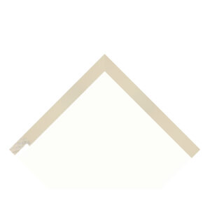 Cream Flat Picture Frame