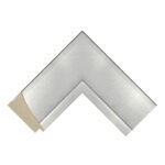 Silver Scoop Picture Frame