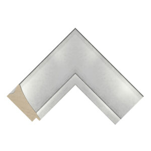 Silver Scoop Picture Frame
