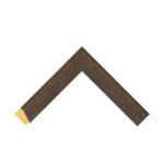 Rustic Brown Bevel Picture Frame