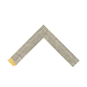 Rustic Grey Bevel Picture Frame