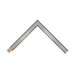 Silver Cube Flat Picture Frame