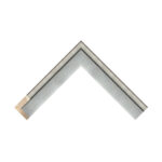 Silver L Shape Flat Picture Frame
