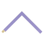 Lilac Closed-Grain Flat Picture Frame