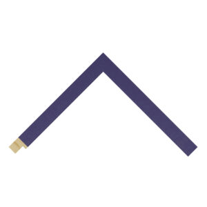 Purple Closed-Grain Flat Picture Frame
