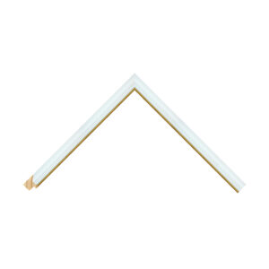 White Gold Step Picture Frame