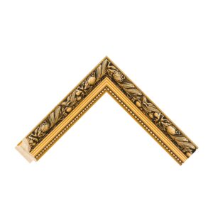 Baroque Gold Leaf Decorative Scoop Picture Frame