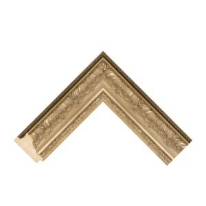 Baroque Silver Leaf Decorative Step Picture Frame