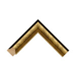 Gold Scoop Picture Frame
