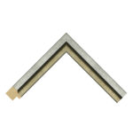 Silver Step Picture Frame