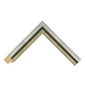 Silver Step Picture Frame