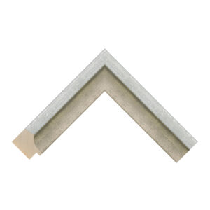 Silver Step Picture Frame