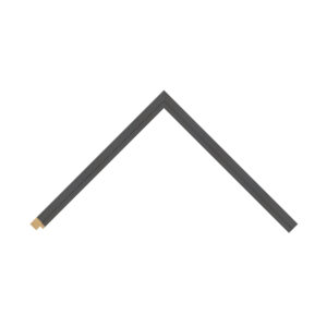 Dark Grey Open-Grain Step Picture Frame