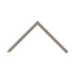 Pale Grey Open-Grain Step Picture Frame