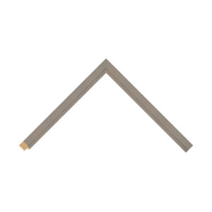 Pale Grey Open-Grain Step Picture Frame